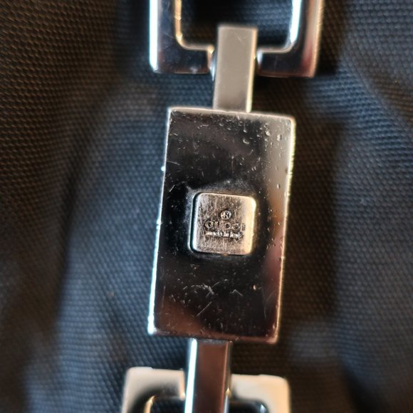 Womens Gucci Black 003-0236-3754 Mixed Media Backpack Bag * - Picture 5 of 16